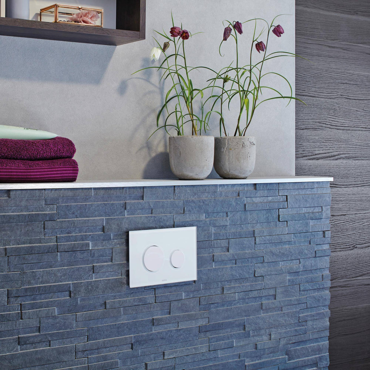 Profilé de finition DURAL SQUARELINE aluminium anodisé brillant brossé argent 7mm 250cm