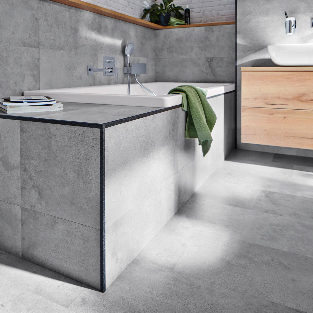 Innen- und Außenecke SQUARELINE Aluminium strukturbeschichtet anthrazit 11mm