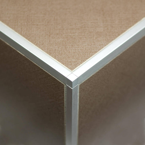 Innen- und Außenecke SQUARELINE Aluminium eloxiert silber 10mm