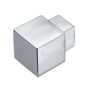 DURAL inside and outside corner SQUARELINE aluminium high gloss anodised silver 7mm