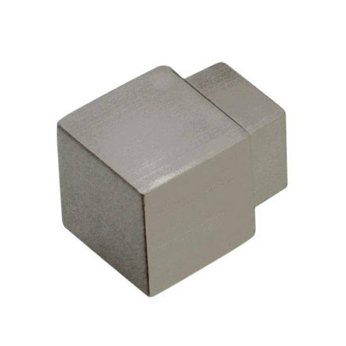 Innen- und Außenecke SQUARELINE Aluminium hochglanzeloxiert titan 12,5mm