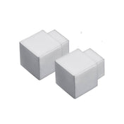 DURAL inside and outside corner SQUARELINE aluminium anodised silver 7mm