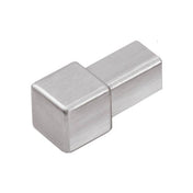 Innen- und Außenecke SQUARELINE Metalldruckguss gebürstet 11mm Blister a 2 Stk.