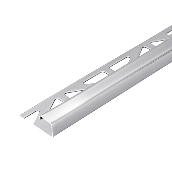 Profilé de finition DURAL SQUARELINE Acier inoxydable (V2A/304) poli miroir avec film de protection 10mm 250cm