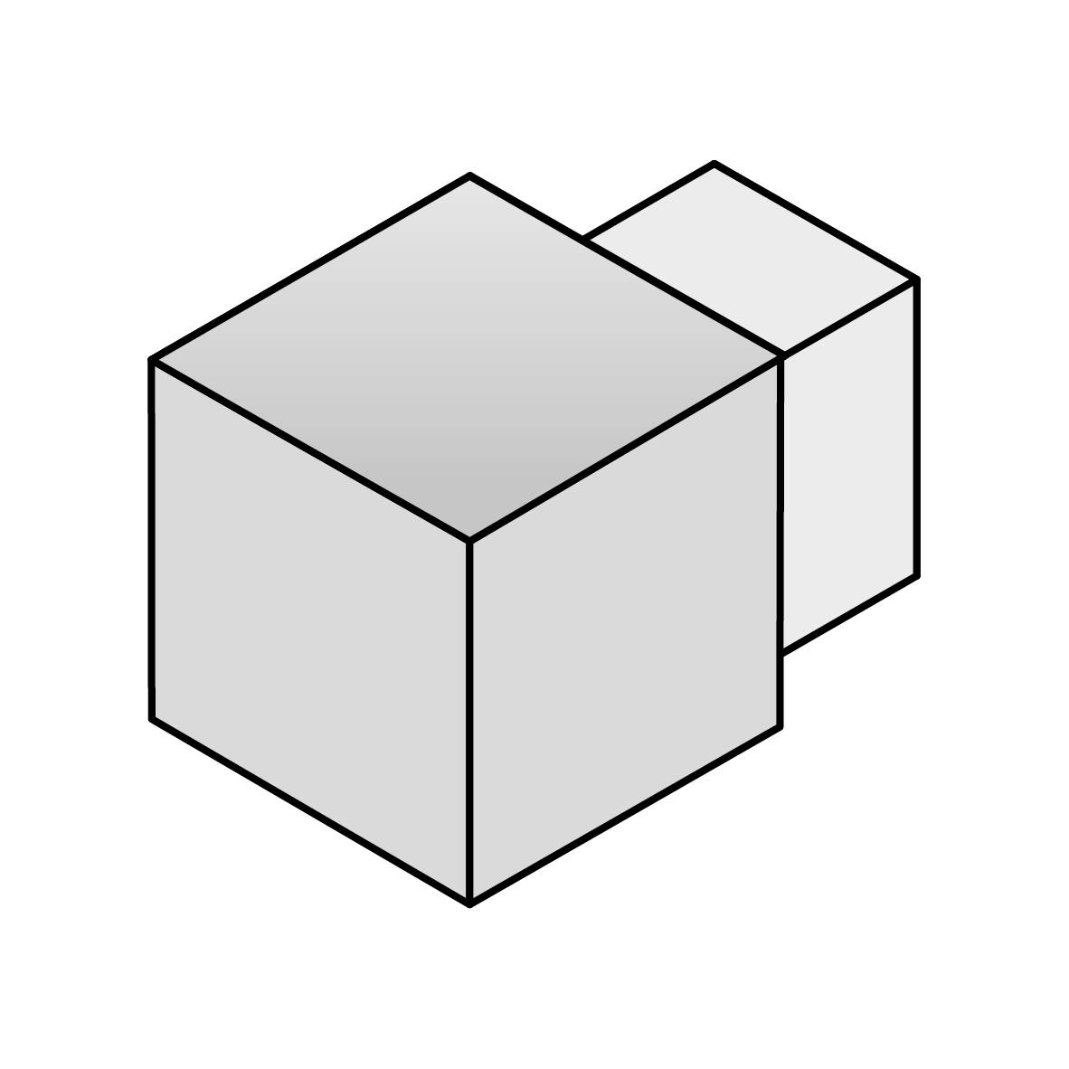 Innen- und Außenecke SQUARELINE Edelstahl (V2A/304) gebürstet 7mm