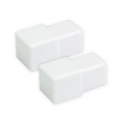 Innen- und Außenecke SQUARELINE PVC weiß 7mm