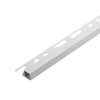 DURAL Profilé carré SQUARELINE PVC blanc 7mm 250cm