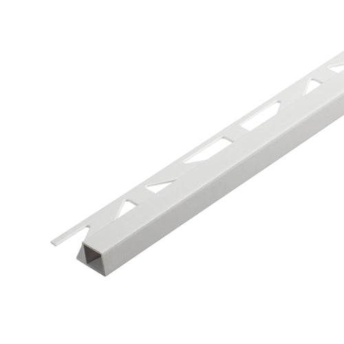 Quadratprofil SQUARELINE PVC weiß 11mm 250cm