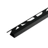 DURAL Profilé carré SQUARELINE PVC noir 7mm 250cm