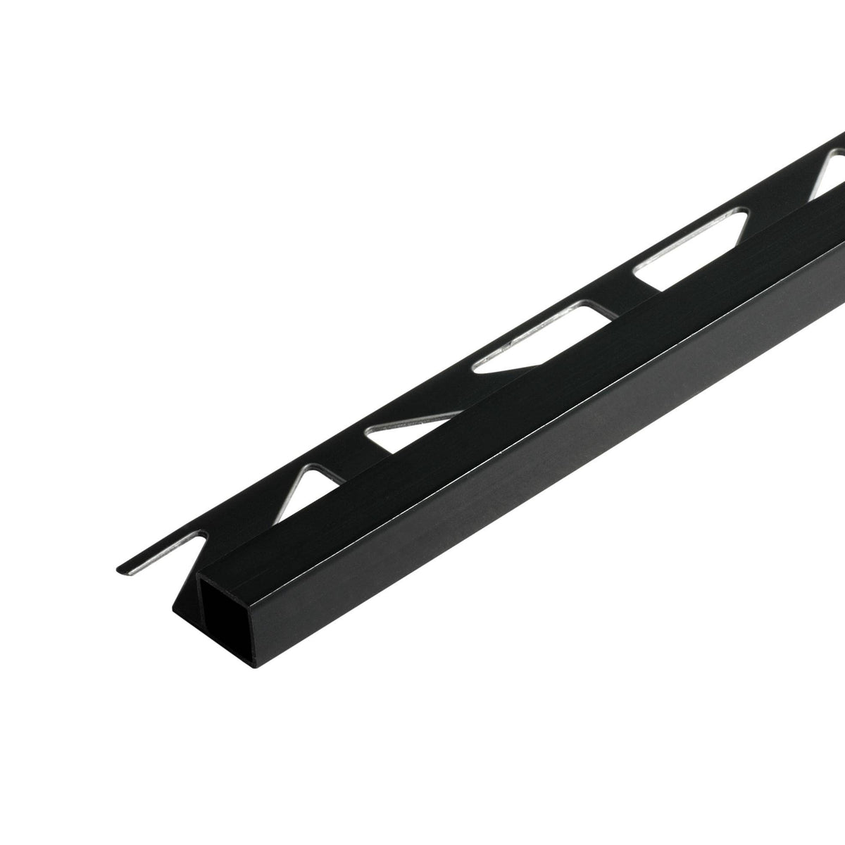 DURAL Profilé carré SQUARELINE PVC noir 7mm 250cm