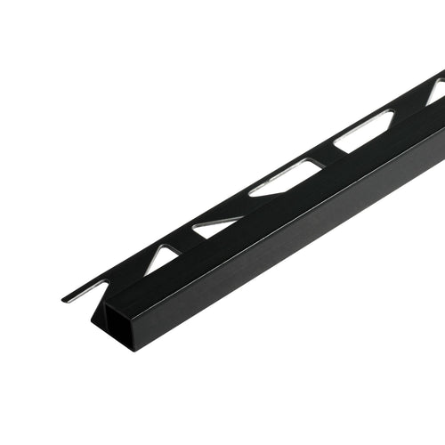 Quadratprofil SQUARELINE PVC schwarz 9mm 250cm