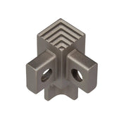 Innenecke SQUARESTEP Aluminium eloxiert titan 9mm