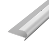 DURAL Profilé pour marches d'escalier STEPFLOOR aluminium anodisé argent 8mm 270cm