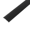 Einlage STEP PVC schwarz gerillt 25lfdm