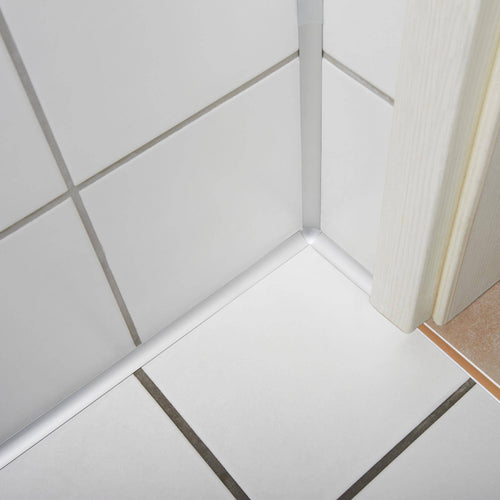 DURAL Angle intérieur T-COVE Métal coulé sous pression revêtu par poudre blanc 12mm