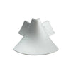 DURAL Angle extérieur T-COVE Métal coulé sous pression anodisé argent 12mm
