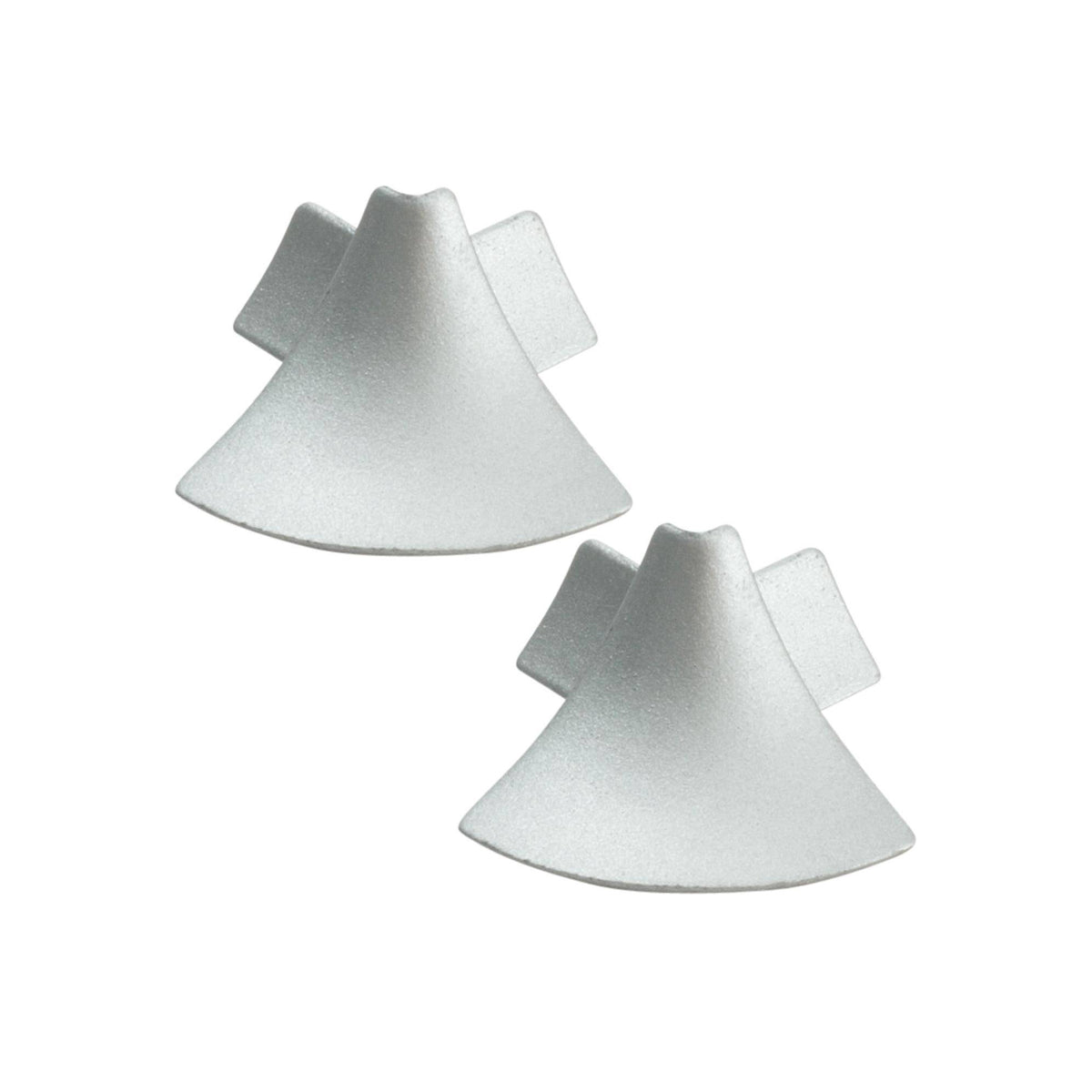 Außenecke T-COVE Metalldruckguss pulverbeschichtet weiß 12mm