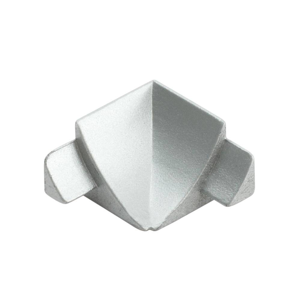 Innenecke T-COVE Metalldruckguss pulverbeschichtet weiß 22mm
