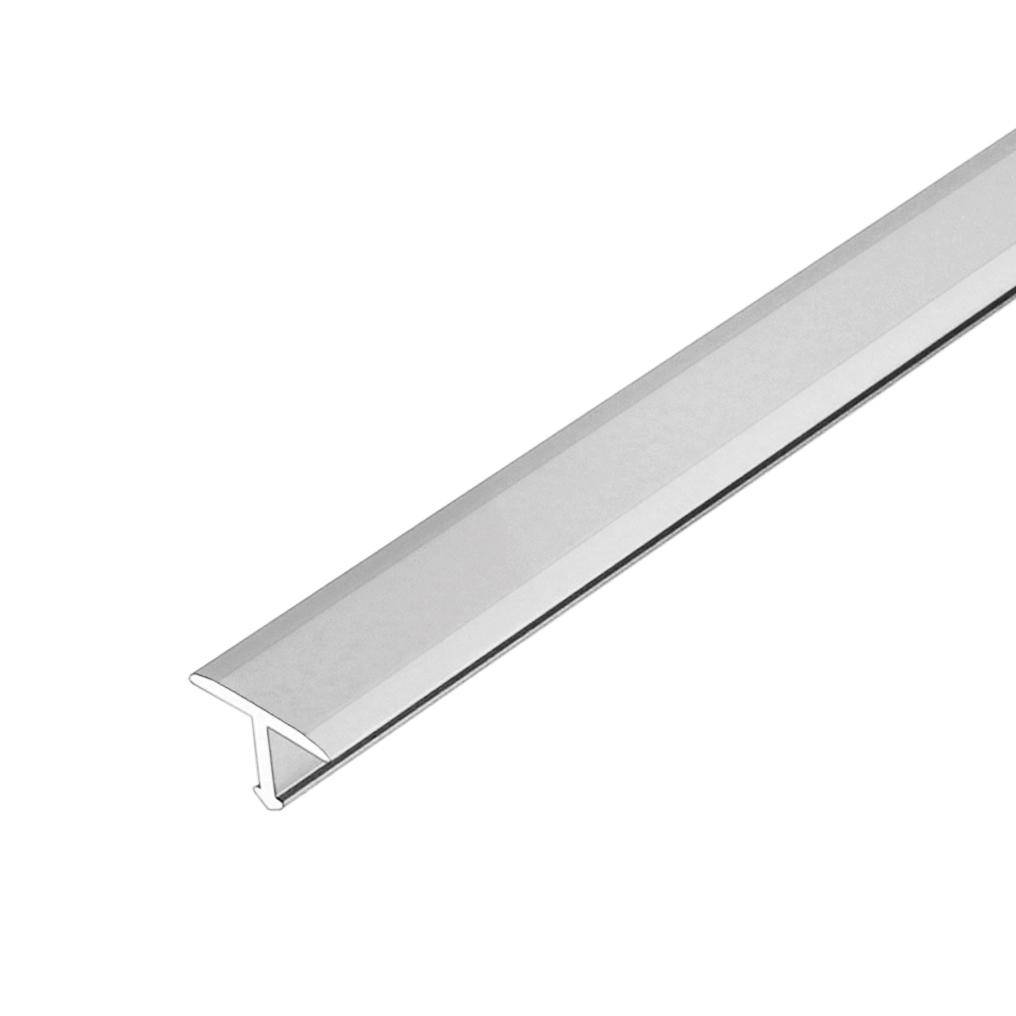 Profilé de recouvrement DURAL adapté au Z-Flex Curver T-FLOOR aluminium naturel 6mm 250cm