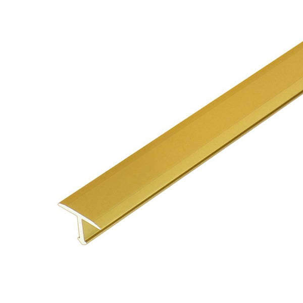 Profilé de recouvrement DURAL adapté au Z-Flex Curver T-FLOOR Aluminium anodisé or 7mm 250cm