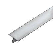 DURAL Profilé de recouvrement T-FLOOR Acier inoxydable (V2A/304) nature 7mm 250cm
