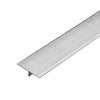 DURAL Profil de protection T-FLOOR acier inoxydable (V2A/304) argenté avec film de protection 7mm 250cm