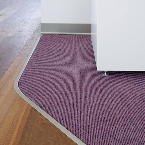 Abdeckprofil geeignet für Z-Flex Curver T-FLOOR Aluminium eloxiert titan 7mm 250cm