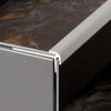 DURAL Profilé pour marches d'escalier DURASTEP JUMBO Aluminium anodisé argent 2.5mm 300cm