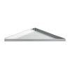 Tablette d'angle DURAL TI-SHELF DNG Acier inoxydable (V2A/304) brossé 12.5mm