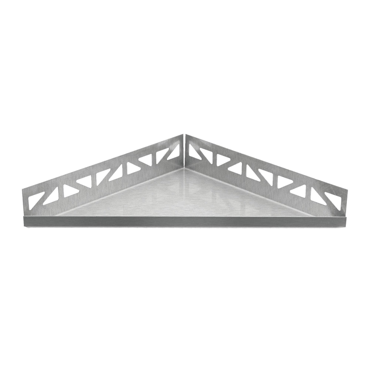 Eckablage TI-SHELF DRG Edelstahl (V2A/304) gebürstet 12.5mm