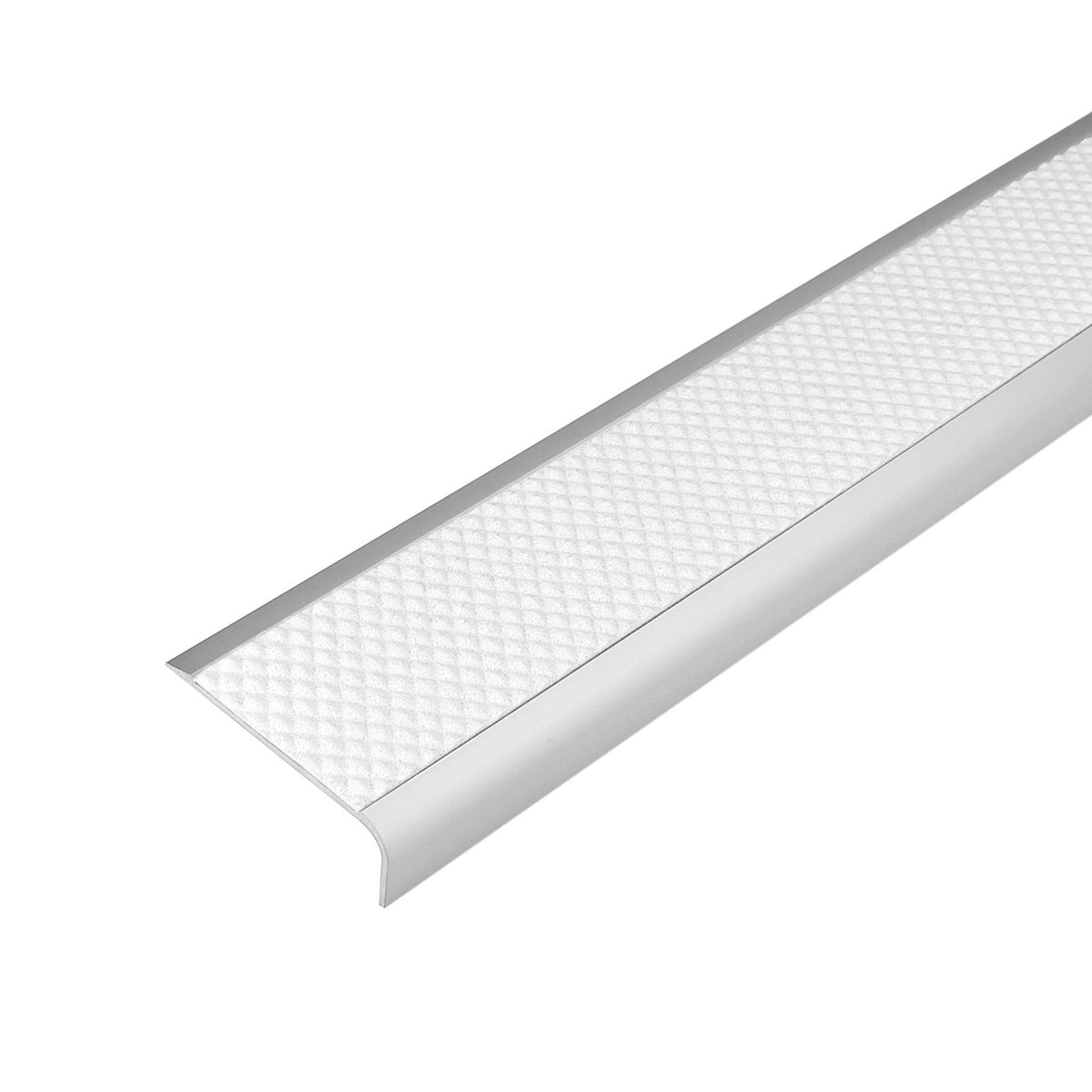 DURAL inzetstuk DIAMONDTRED aluminium veiligheid wit antislip 13mm 250cm