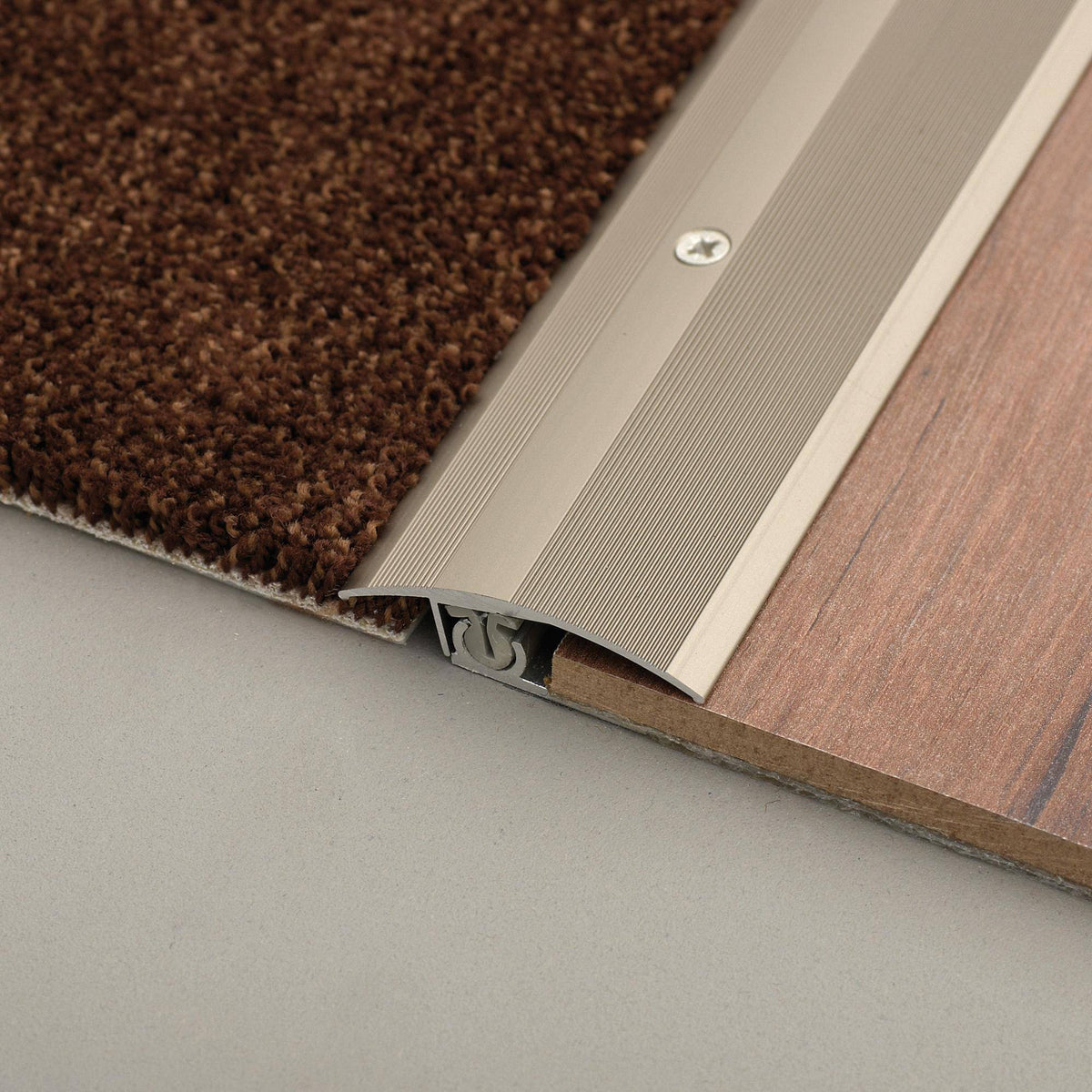 DURAL overgangsprofiel TRIFLOOR EXPANSION aluminium geanodiseerd titanium 45490mm 100cm