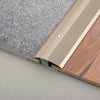 DURAL verstelprofiel TRIFLOOR FINISH aluminium geanodiseerd titanium 45490mm 270cm