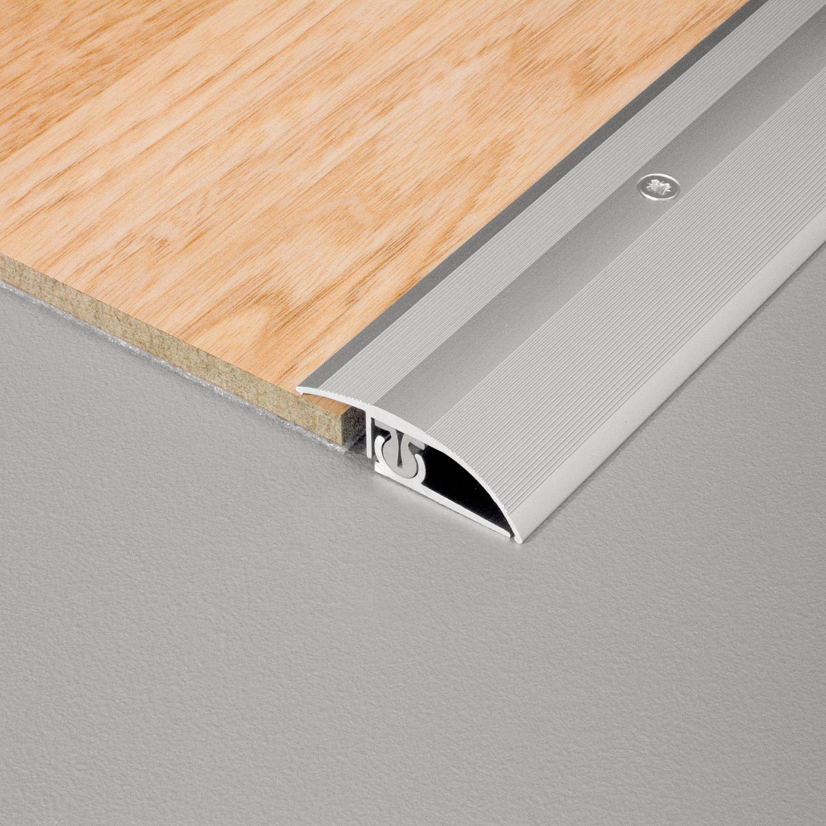 DURAL verstelprofiel TRIFLOOR FINISH aluminium geanodiseerd zilver 45490mm 270cm