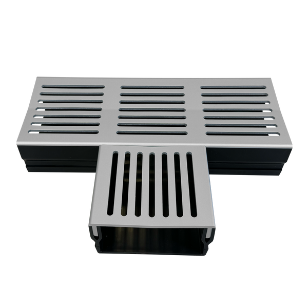 Verbindungsstück U-DRAIN PRO silber eloxiert 50mm