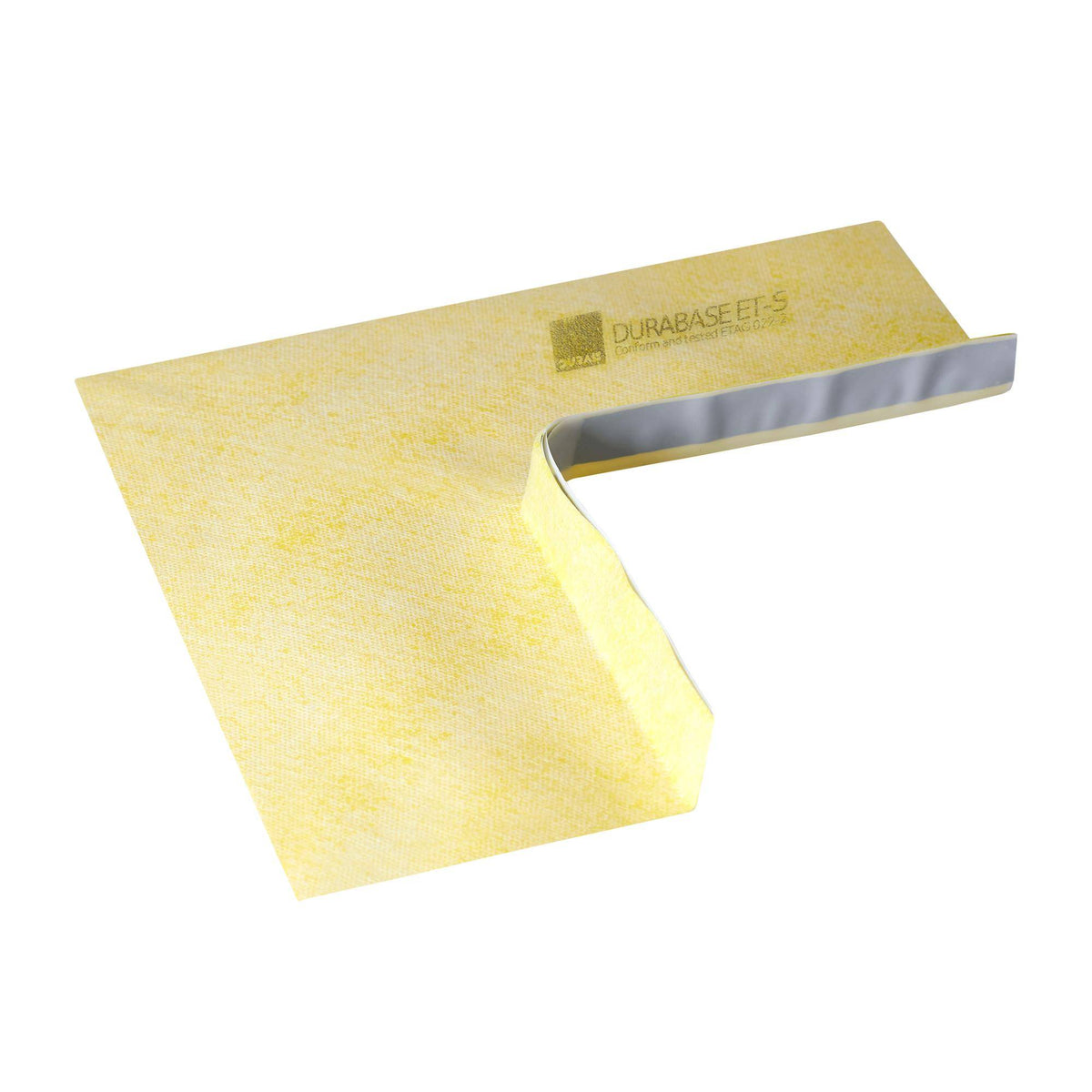 Angle extérieur DURAL pour raccordement au sol DURABASE ET-S jaune 25mm 150mm