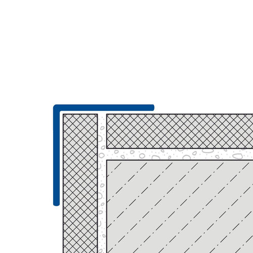 Kantenschutzprofil DURAGARD WP PVC weiß 25mm 250cm